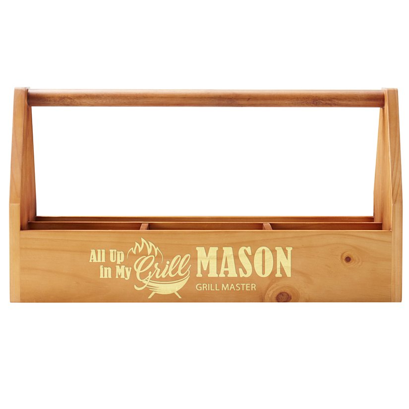 All Set Personalized BBQ Caddy