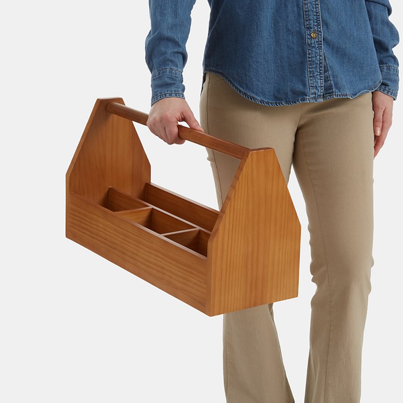 Barbecue Station Wood BBQ Caddy