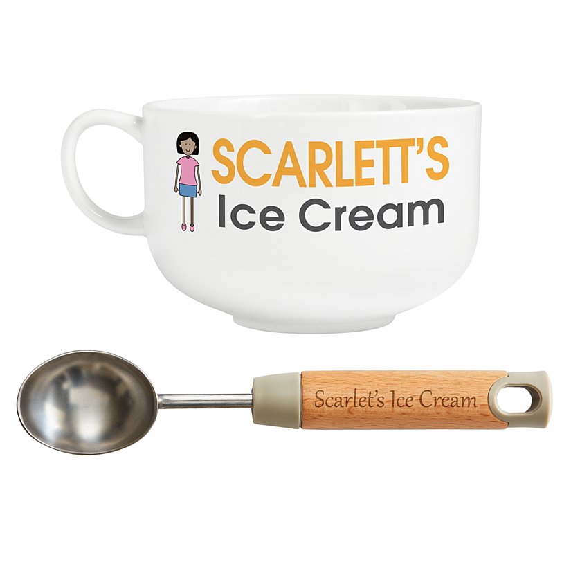 Personalized Family Character Snack Bowl