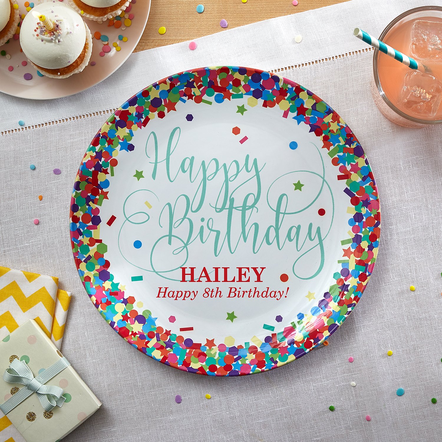 Celebrate Your Birthday! Personalized Plate
