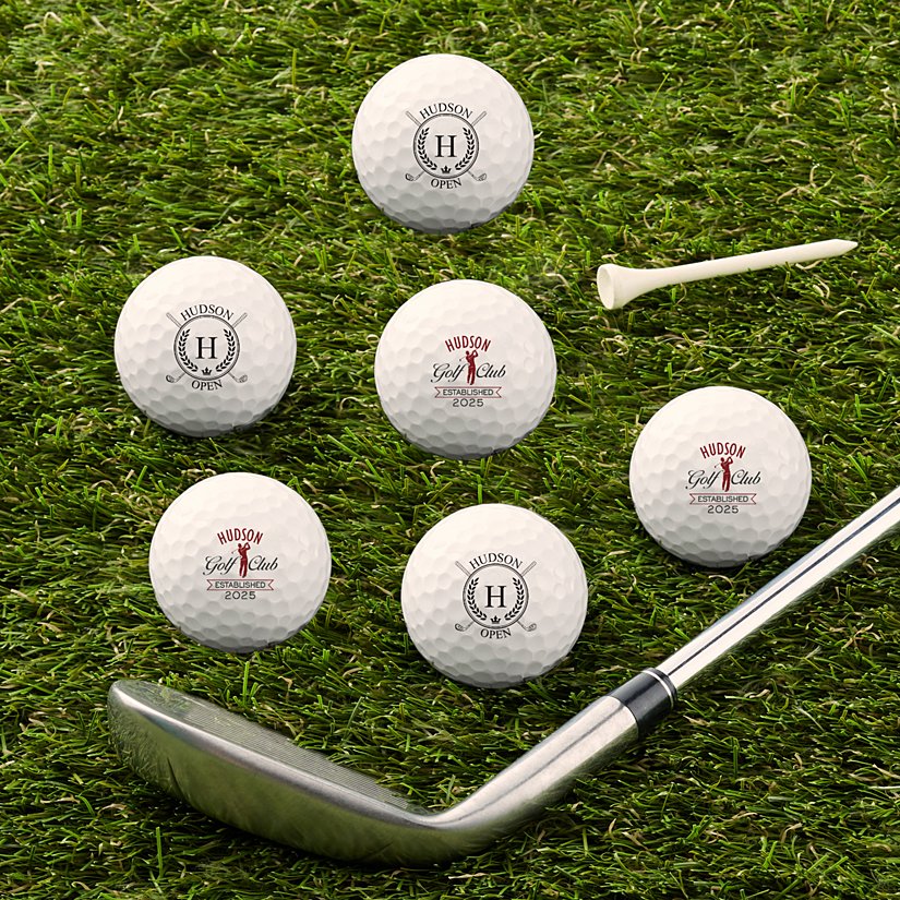 On The Green Custom Golf Balls 6 On The Green Custom Golf Balls