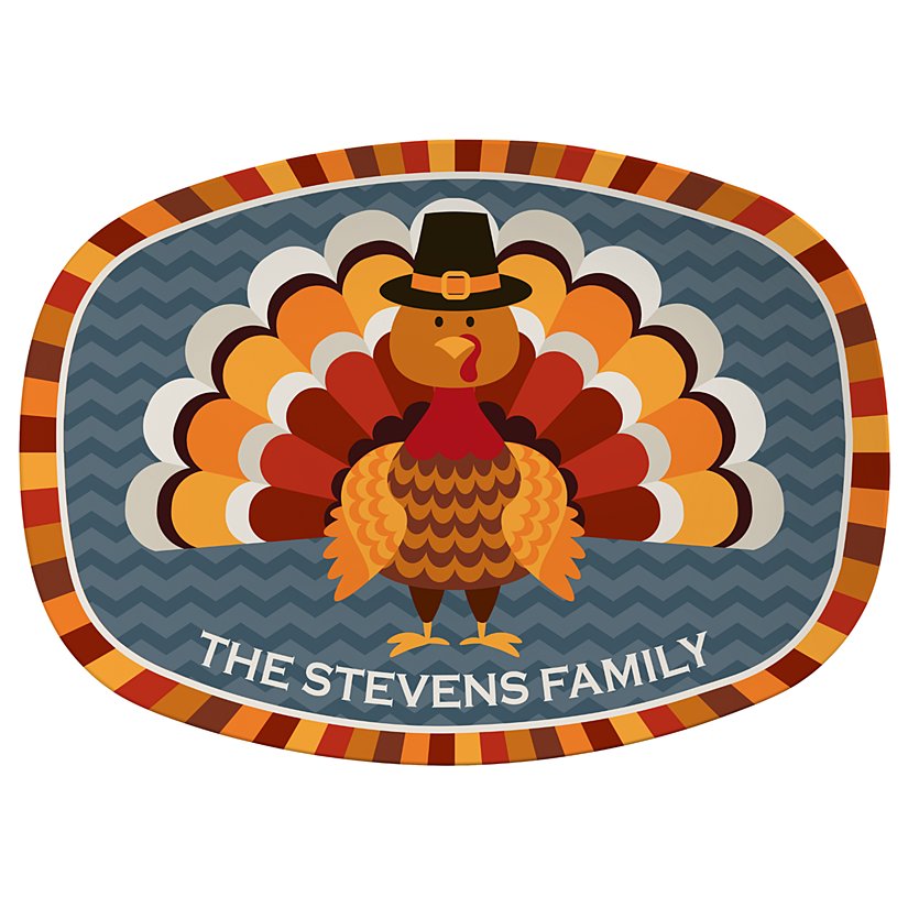 Gobble Gobble Personalized Serving Platter