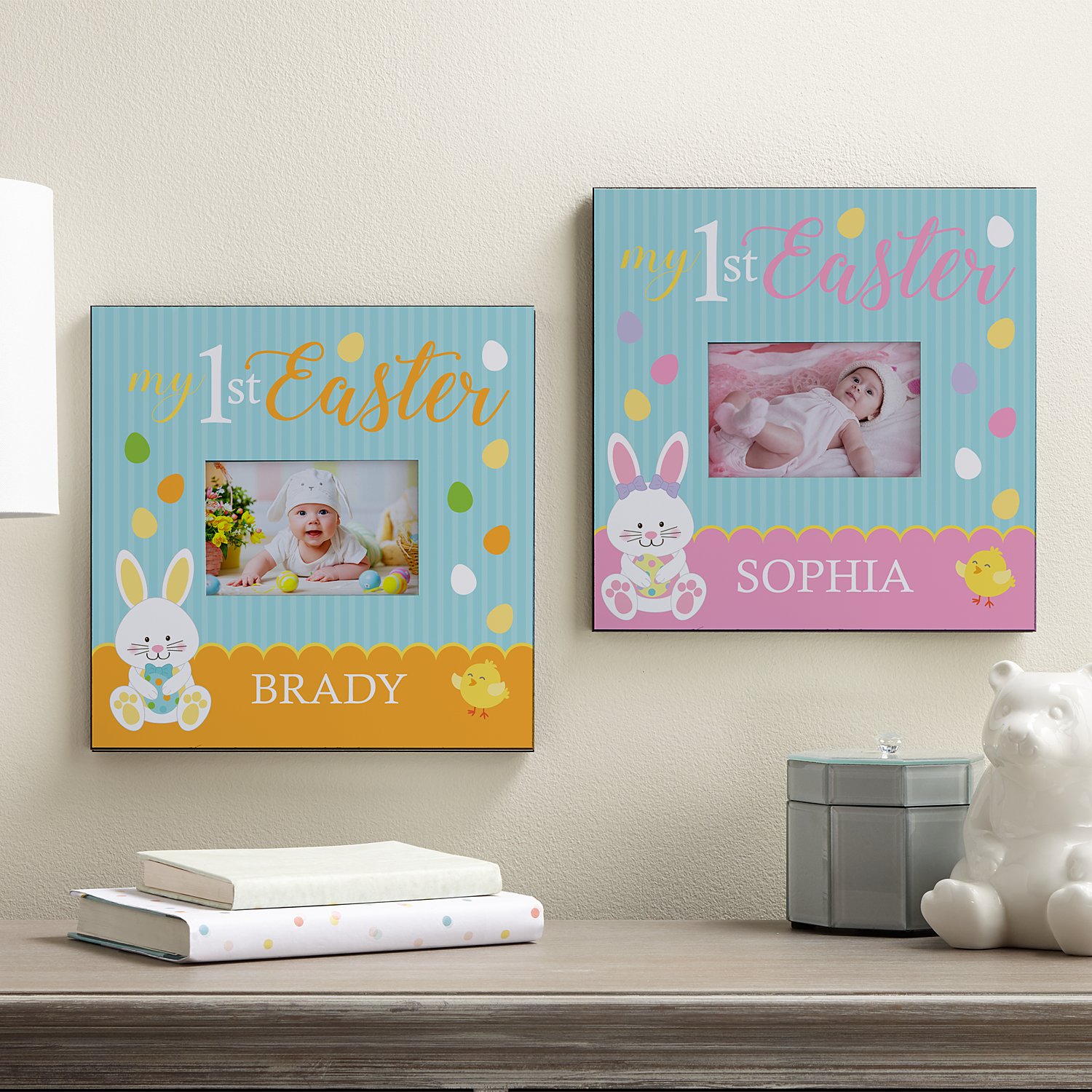 Baby's First Easter Personalized Memory Frame