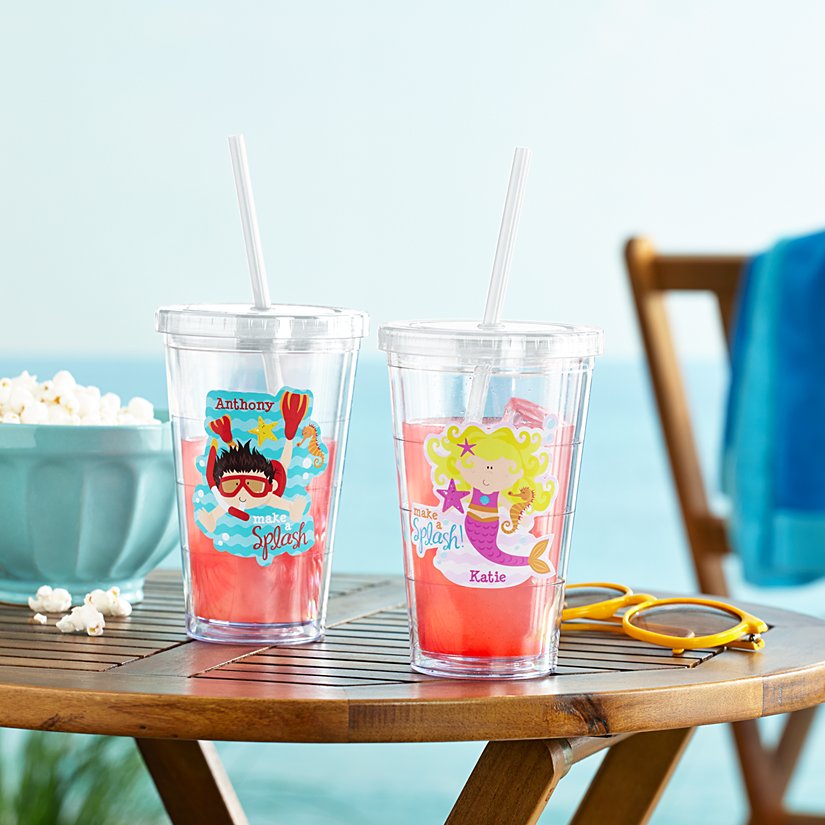 Beach Fun Personalized Tumbler