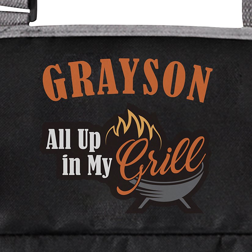 All Up In My Grill Personalized 7-Piece BBQ Set