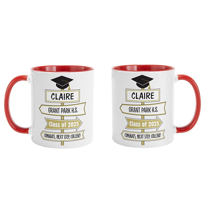 Journey To Success Personalized Coffee Mug