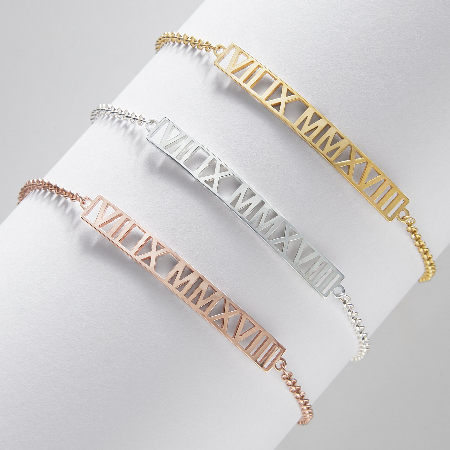 A Memorable Date Personalized Bracelet