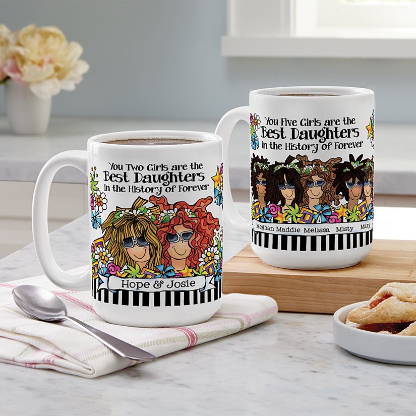 Best Daughter Ever Mug by Suzy Toronto