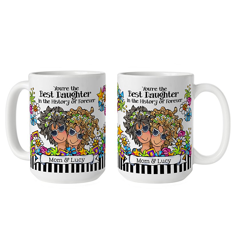 Best Daughter Ever Mug by Suzy Toronto 3 Best Daughter Ever Mug by Suzy Toronto