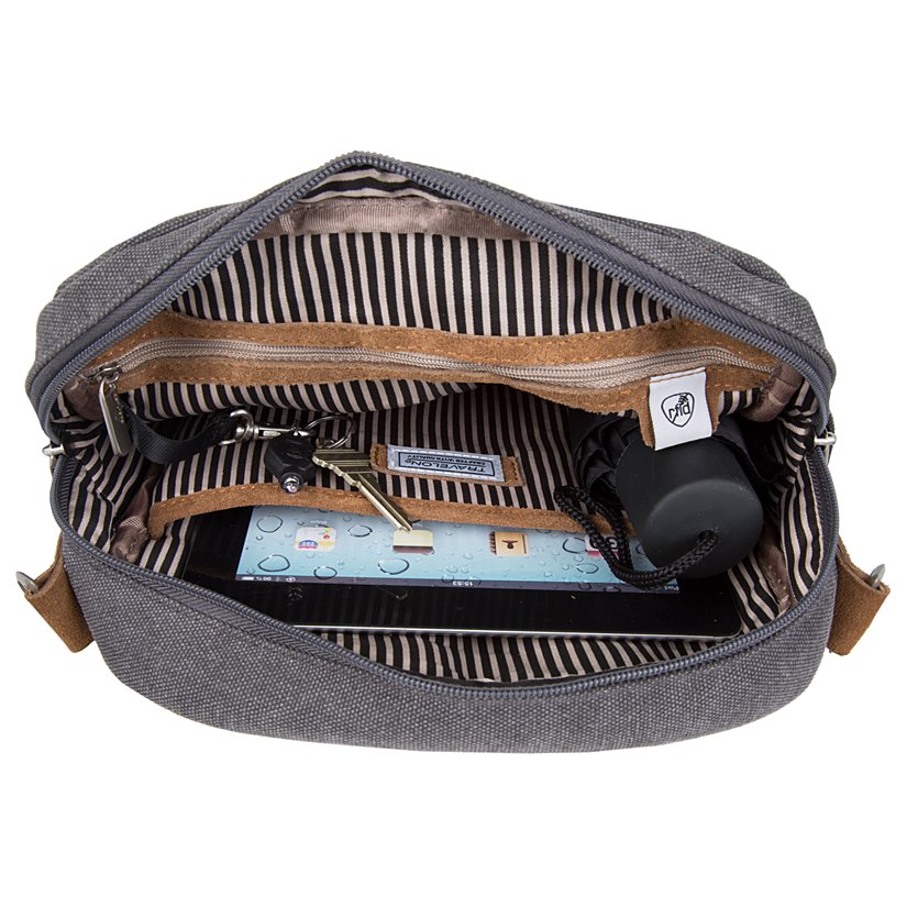 Canvas & Suede Anti-Theft Travel Personalized Explorer Bag 3 Canvas & Suede Anti-Theft Travel Personalized Explorer Bag