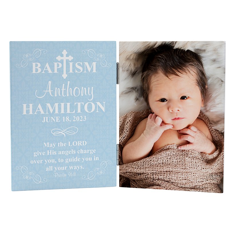 Baptism Personalized Keepsake Photo Panel