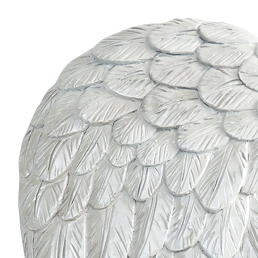Loved By All Heart Wing Garden Stone