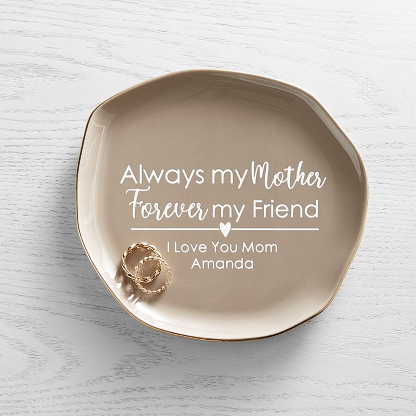 Always My Friend Personalized Ceramic Keepsake Tray