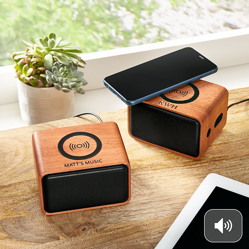Bluetooth Wireless Charging Personalized Audio Speaker