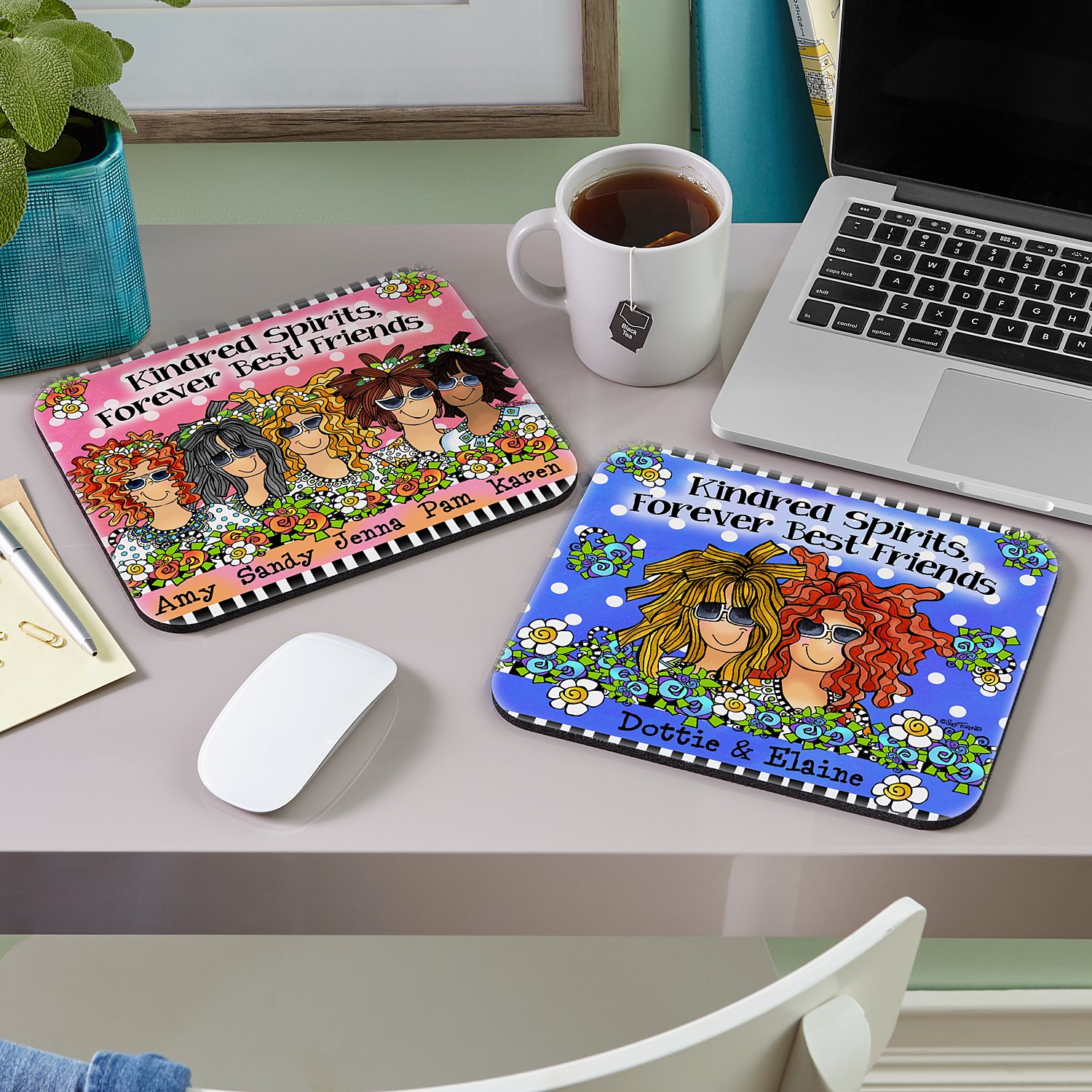 Custom Sisterhood Mouse Pad by Suzy Toronto