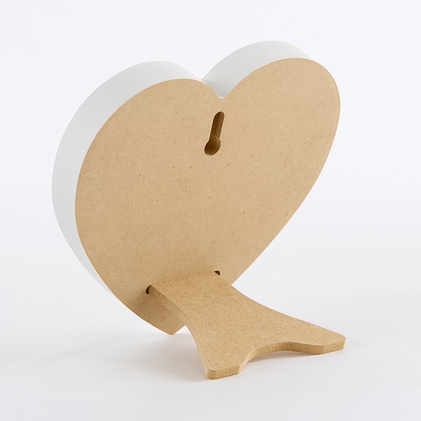 Friendship Blossoms Personalized Wooden Heart