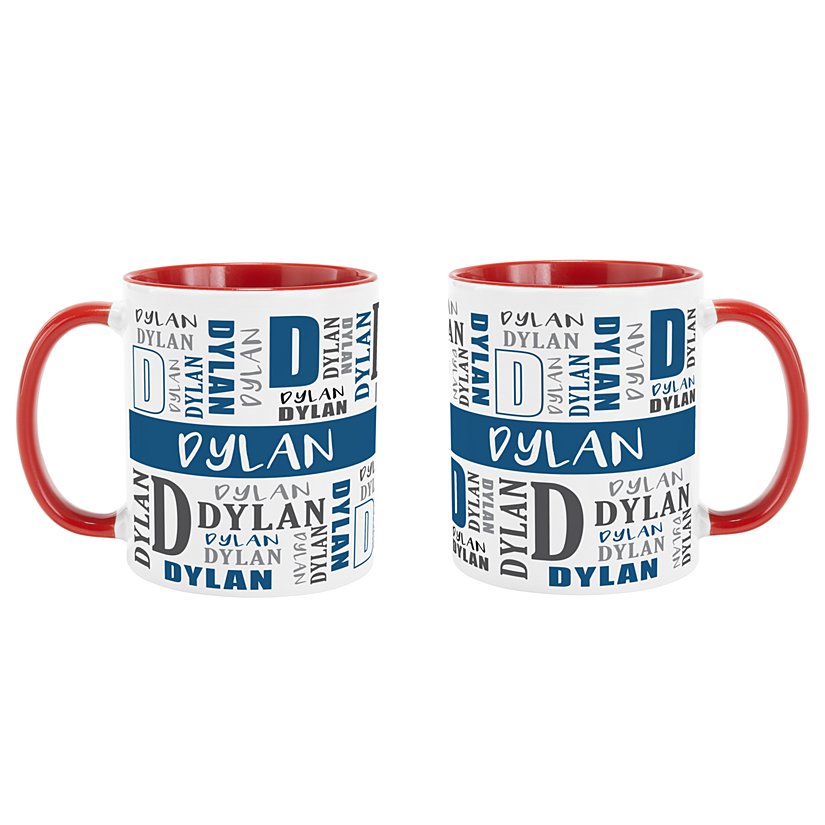 Artistic Name Personalized Mug 4 Artistic Name Personalized Mug