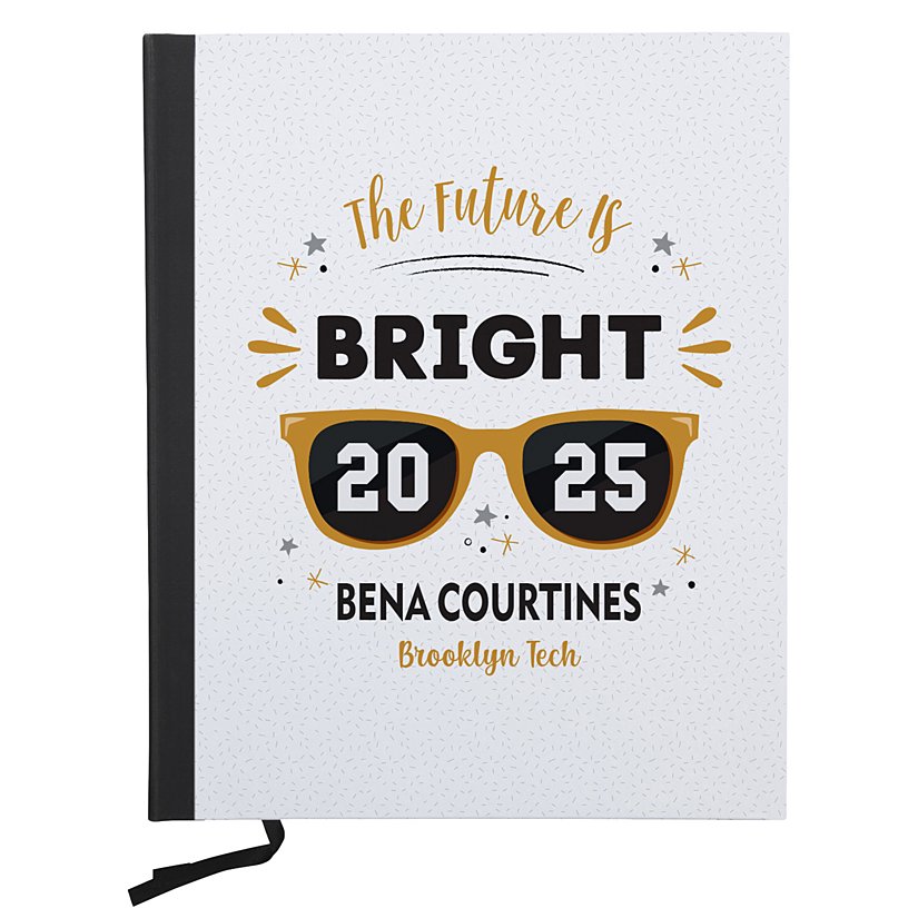 Bright Future Graduation Personalized Notebook