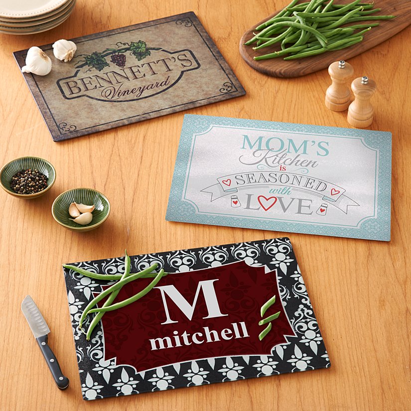 Artistic Glass Customized Cutting Board for Kitchen