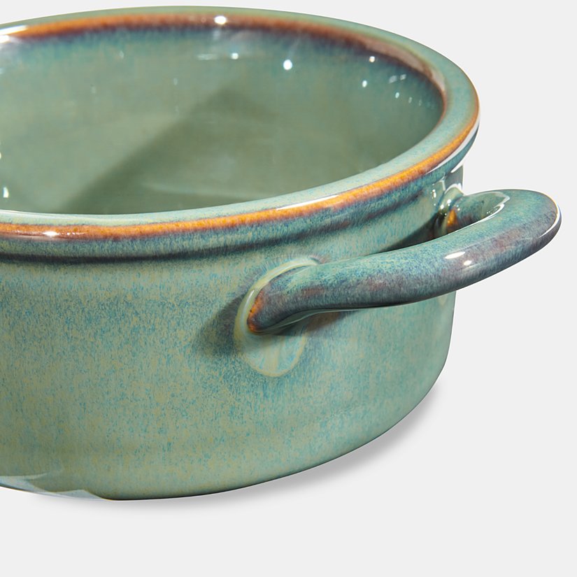 Any Message Stoneware Mini Casserole Pot