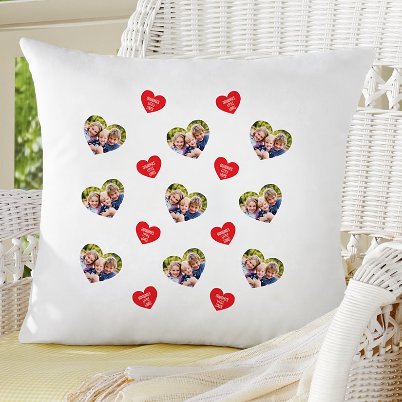All Around Love Personalized Photo Accent Pillow