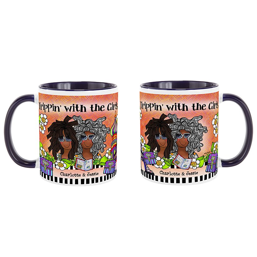 Trippin' with the Girls Mug by Suzy Toronto 4 Trippin' with the Girls Mug by Suzy Toronto