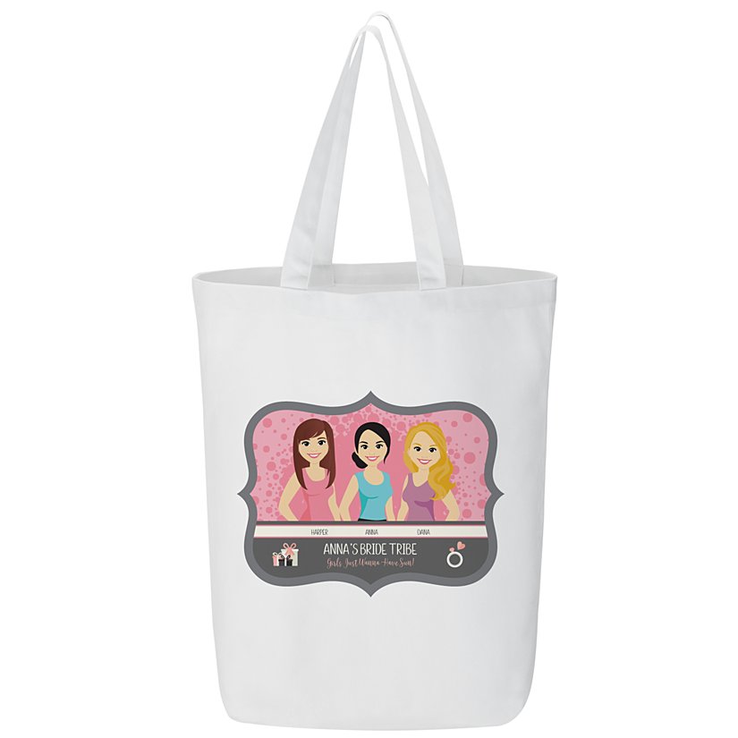 Best Friends Personalized Tote Bag