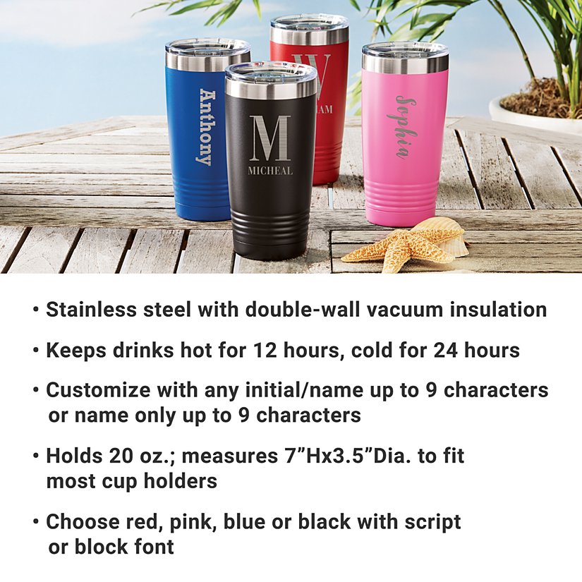 Make It Yours! Personalized Insulated Tumbler