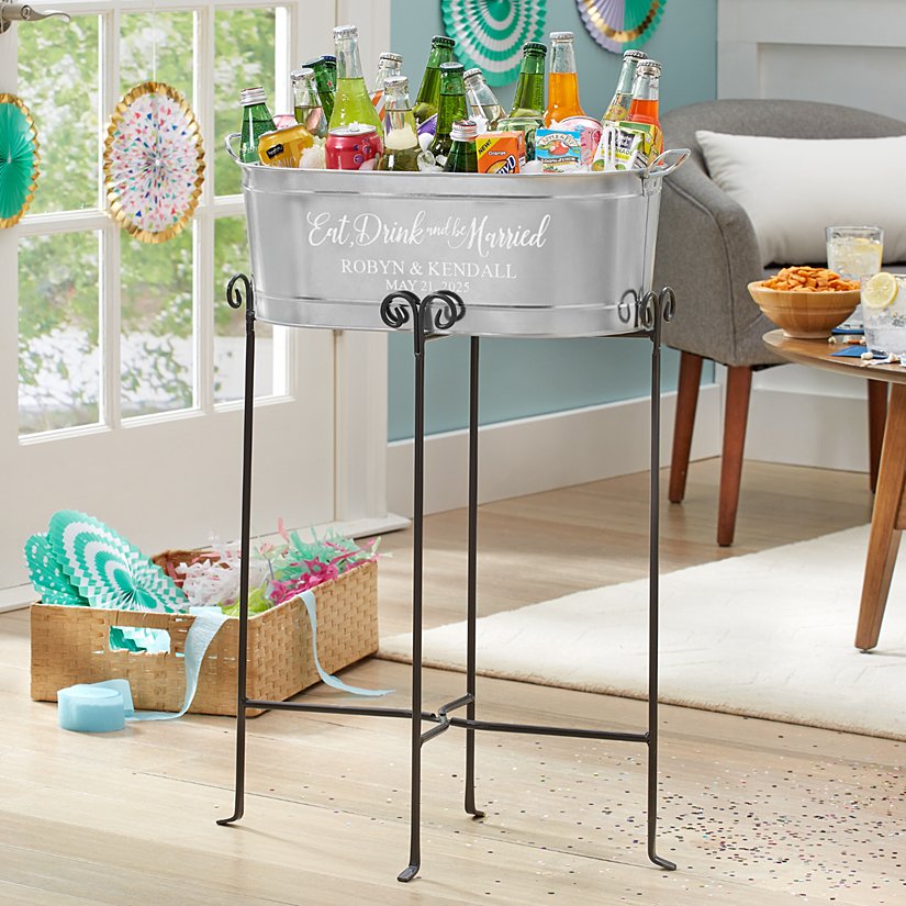 Celebrate Love & Togetherness Personalized Beverage Tub