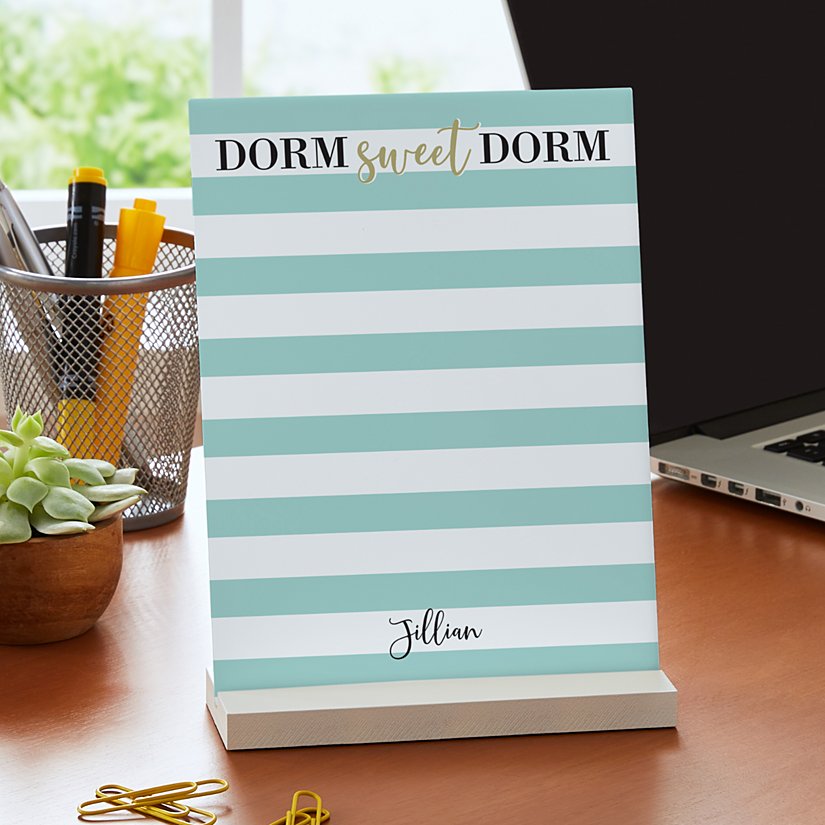 College Haven Personalized Desktop Dry Erase Board