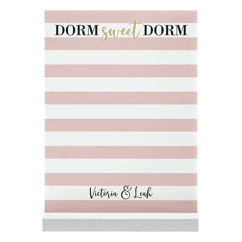 College Haven Personalized Desktop Dry Erase Board