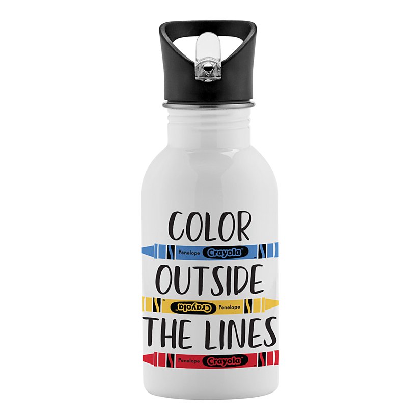 Crayola™ Color Outside the Lines Water Bottle
