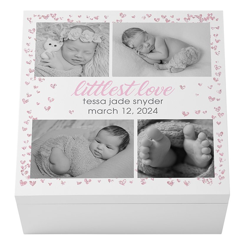 Cherished Moments Personalized Photo Memory Box
