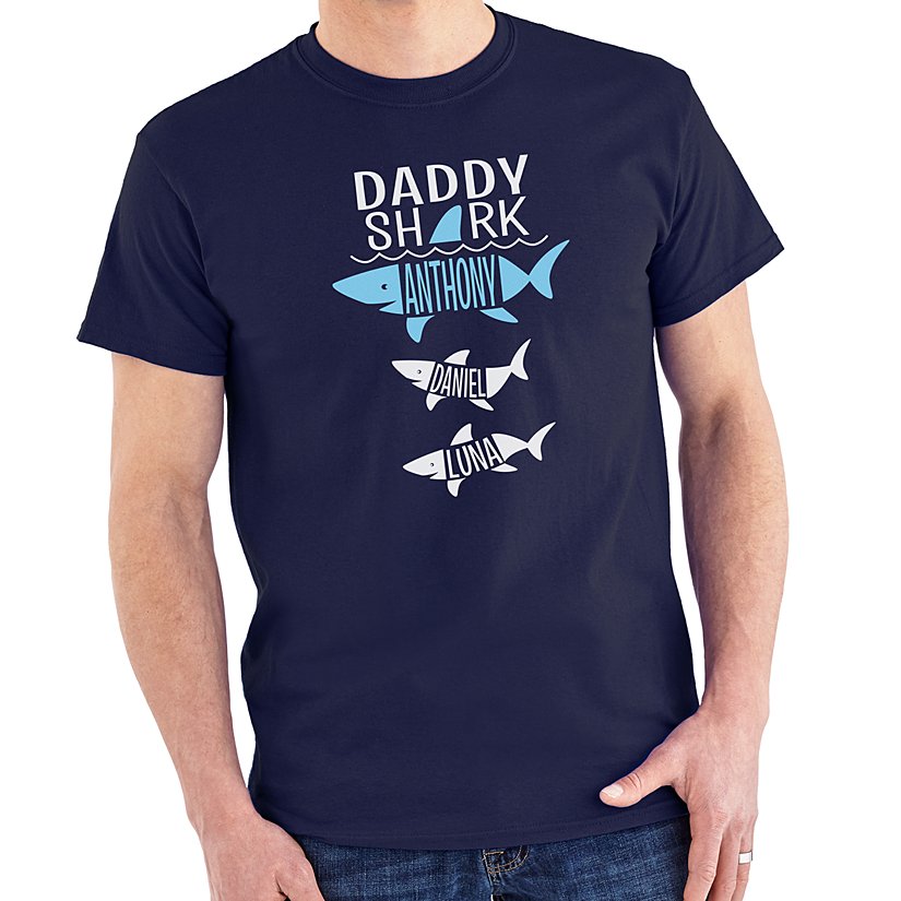 Daddy Shark Personalized Tee