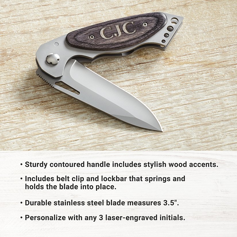 Compact Personalized Pocket Knife