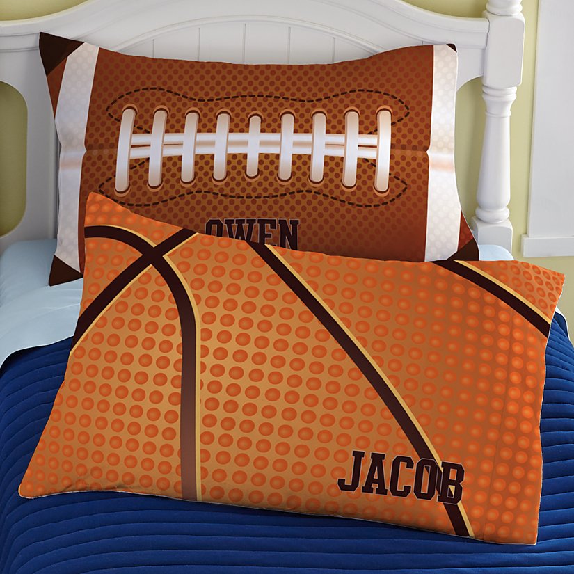 Athletic Icons Personalized Pillowcase