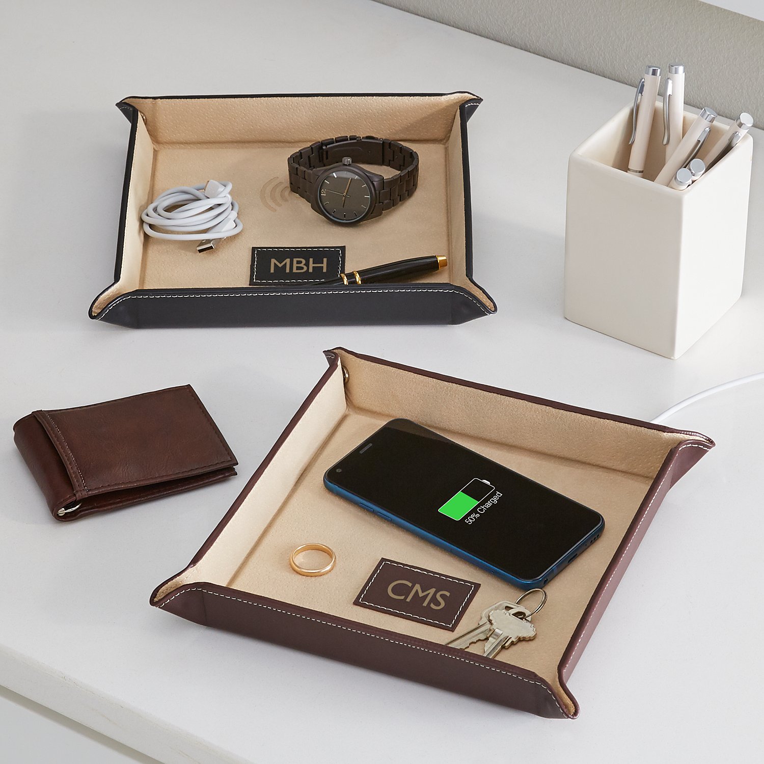 Wireless Charging Personalized Organizer