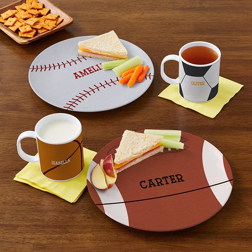 Athletic Fan Customized Tableware