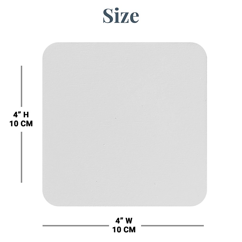 Deluxe Reserve Personalized Marble Coasters