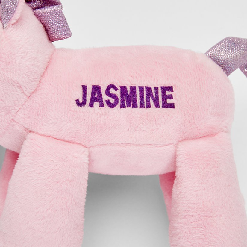 Cozy & Cuddly Personalized Plush Pacifier Holder