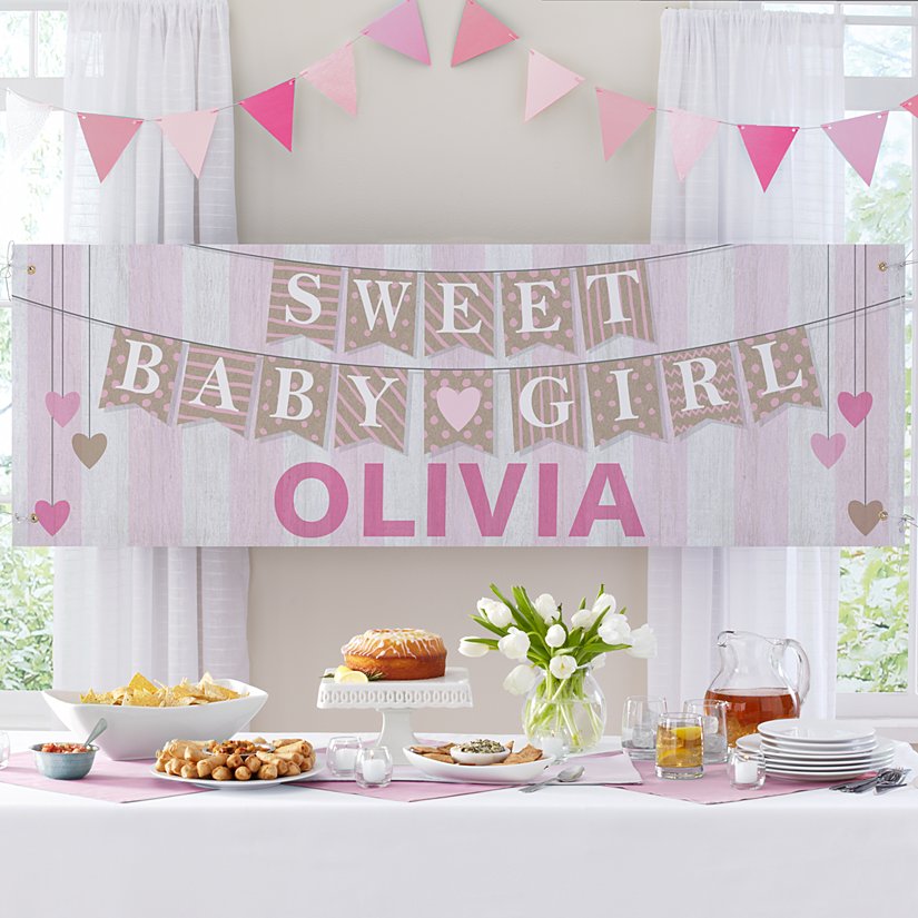 Adorable Baby Personalized Welcome Banner