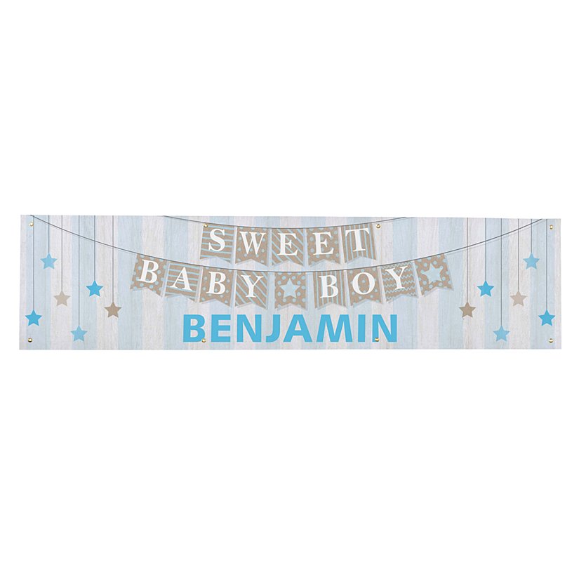 Adorable Baby Personalized Welcome Banner