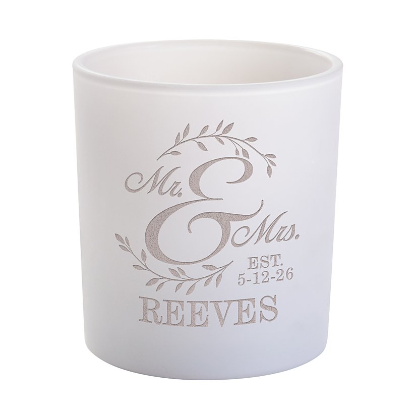United in Love Personalized LED Votive