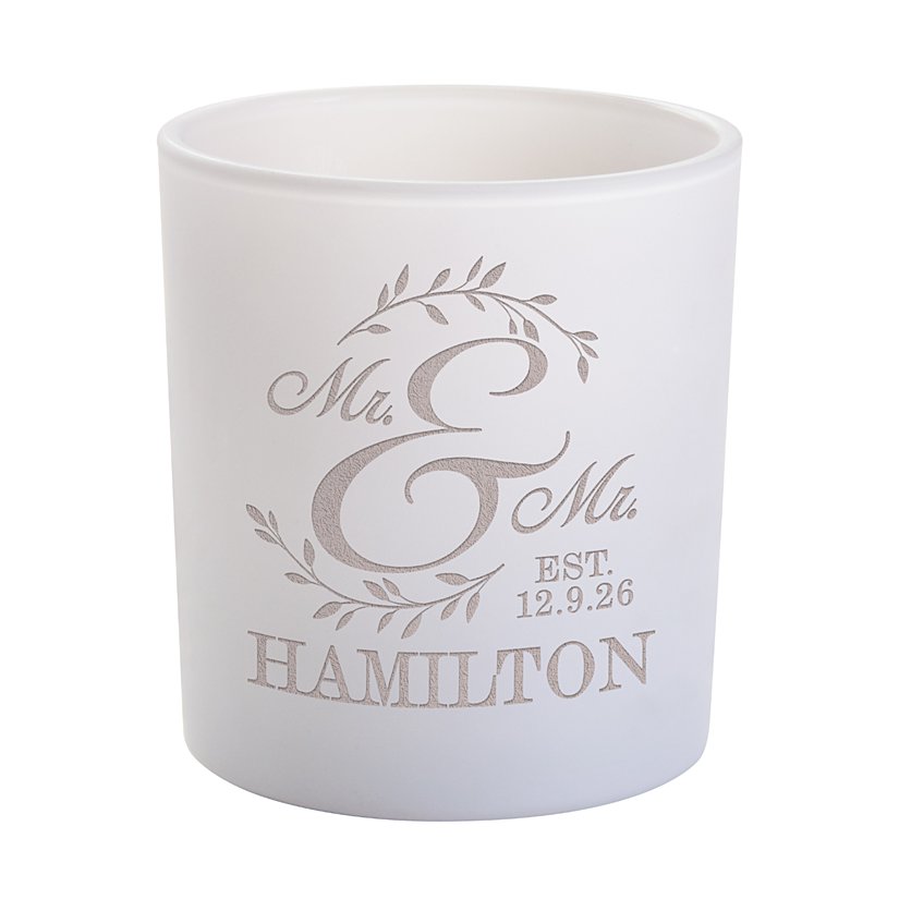 United in Love Personalized LED Votive