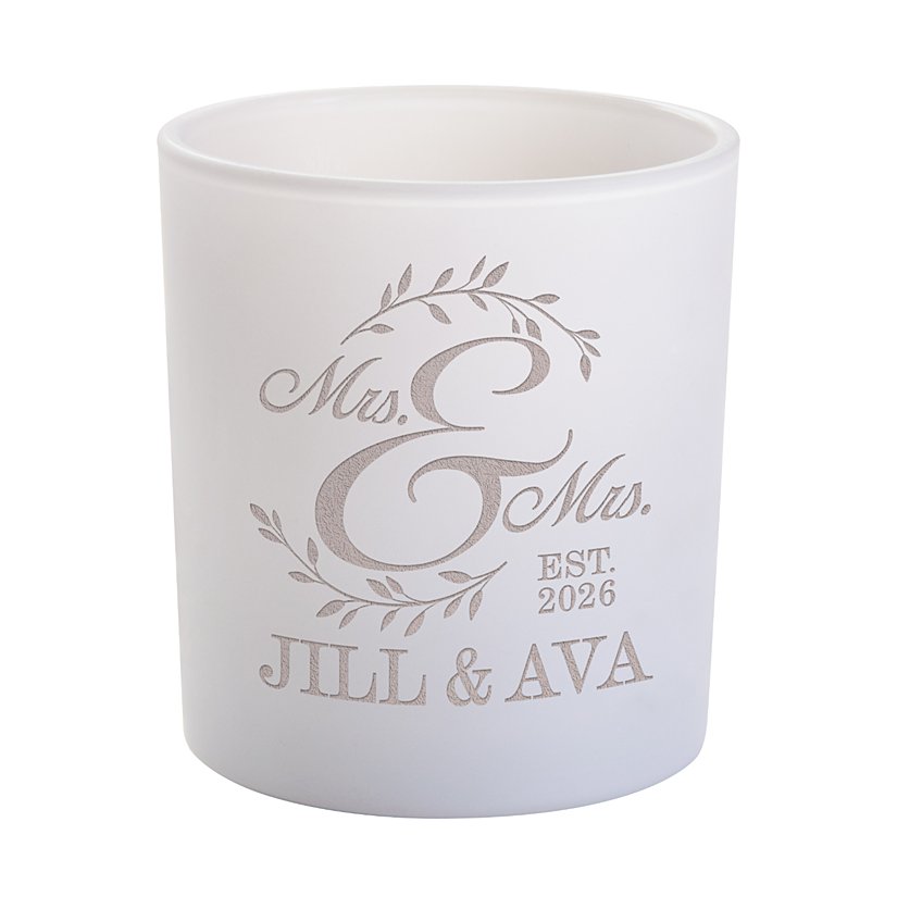 United in Love Personalized LED Votive