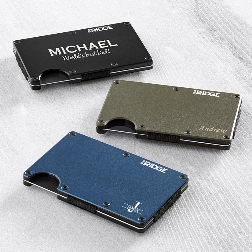 Ridge® Customized Wallet Title + Message