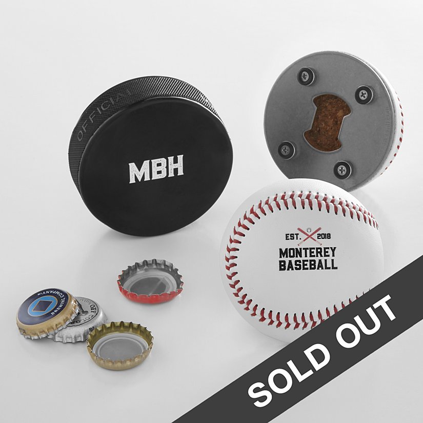 Athletic Personalized Bottle Opener
