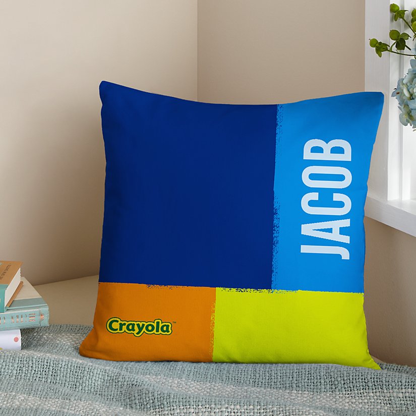 Crayola™ Colorblock Throw Pillow