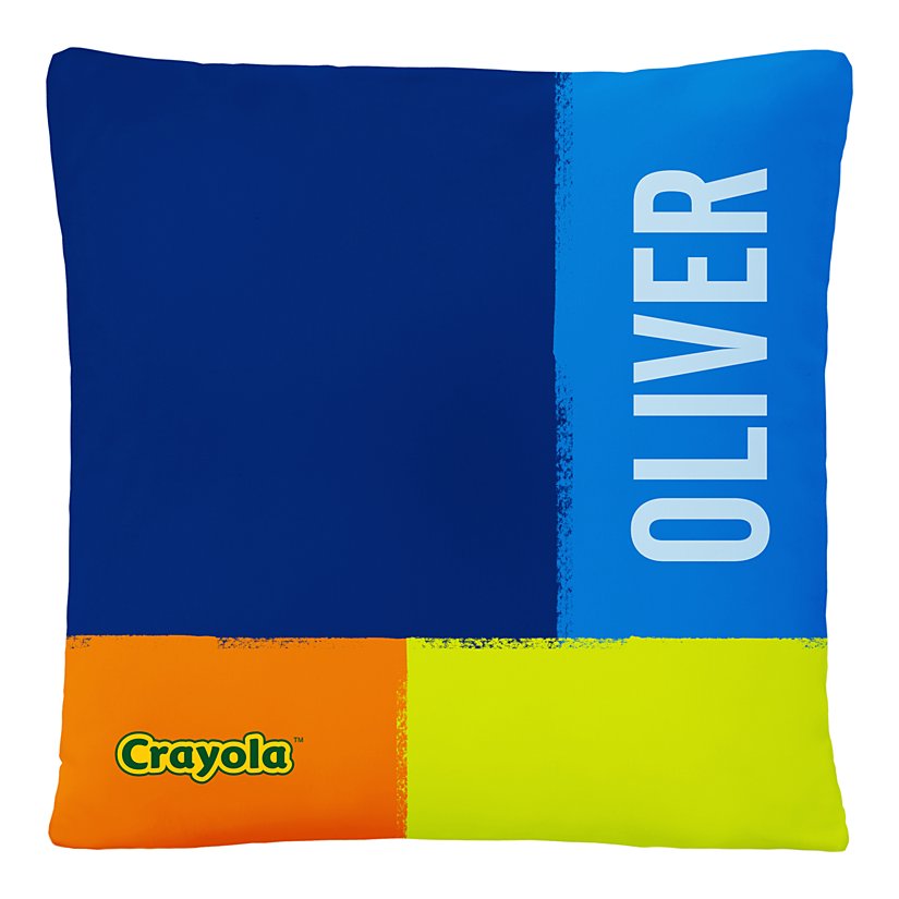 Crayola™ Colorblock Throw Pillow