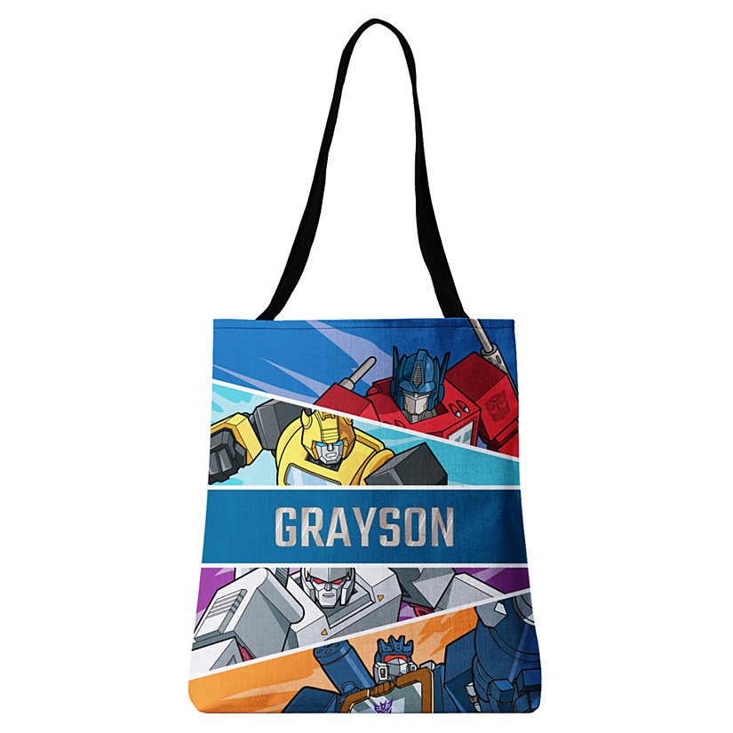 TRANSFORMERS Character Panel Tote Bag